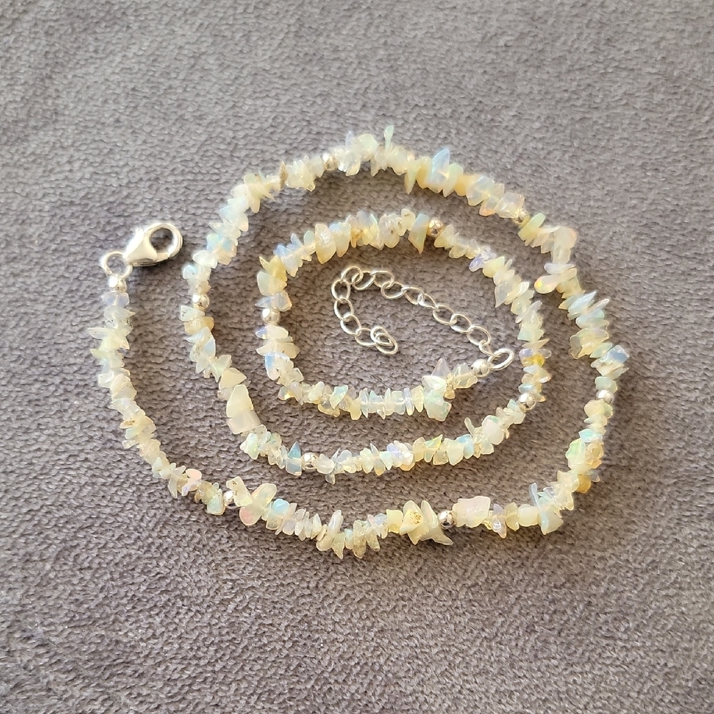 Opal Chip Necklace